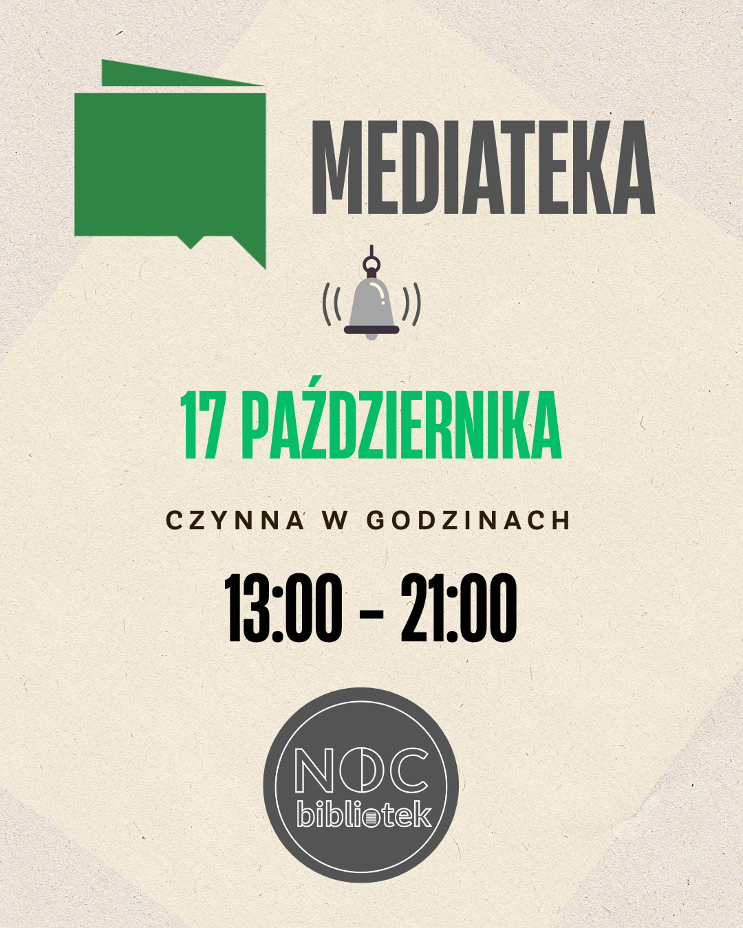 Komunikaty MBP Noc Bibliotek