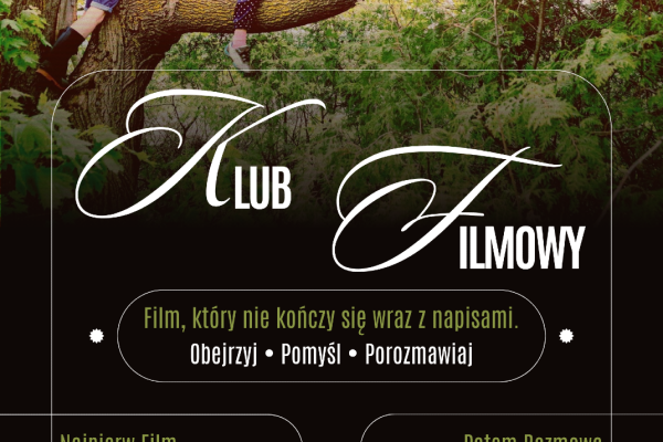 plakat   klub filmowy